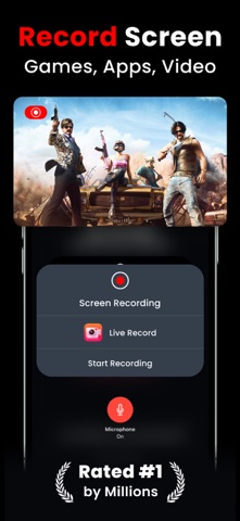 Live Recorder: Record Screen Screenshot 1 of 6