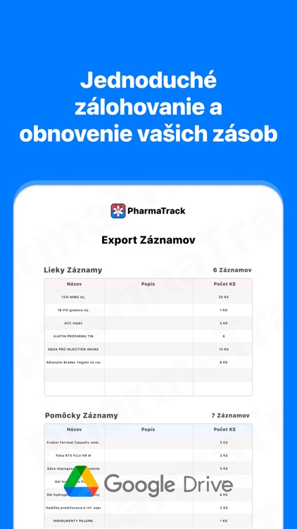 Liekosklad - Inventúra liekov screenshot-4