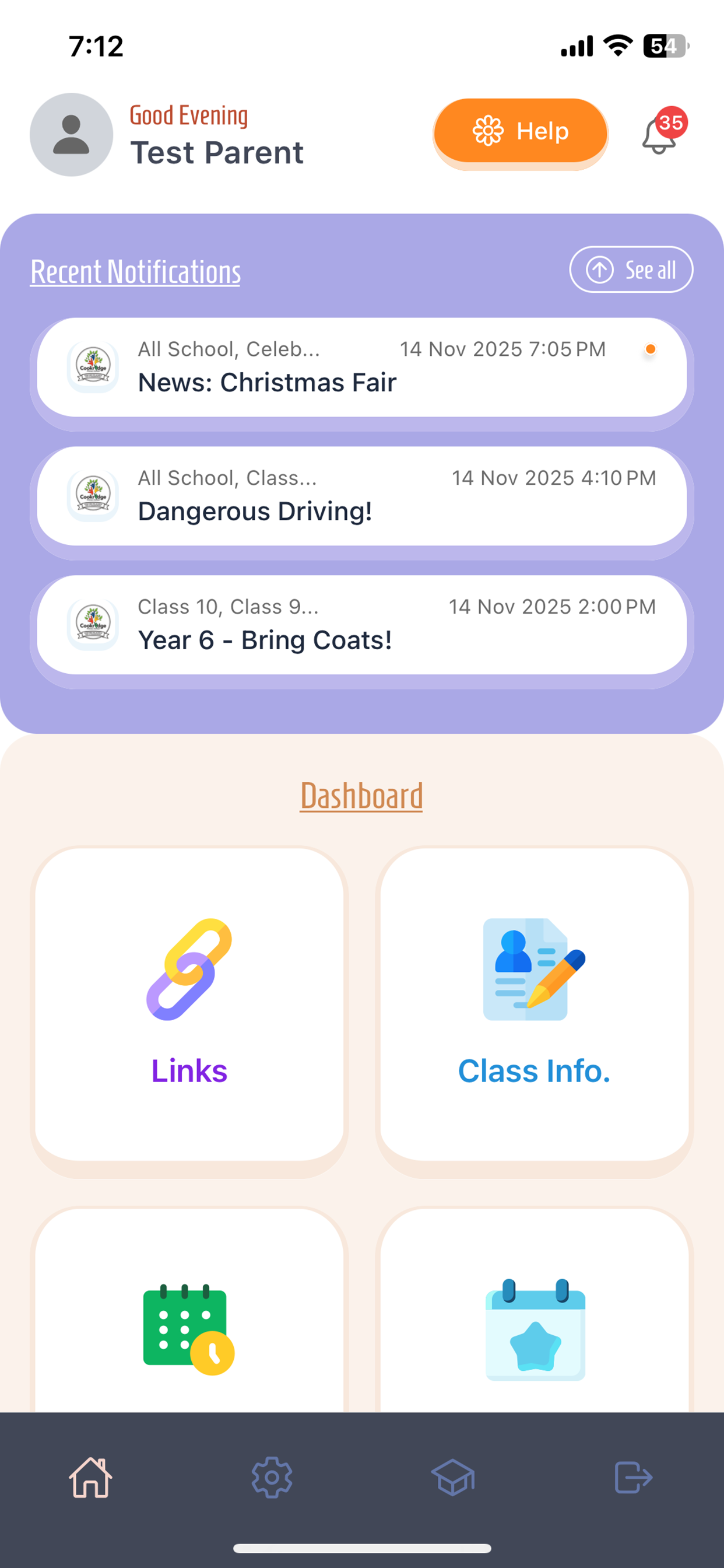 Smart School Parent App screenshot 3