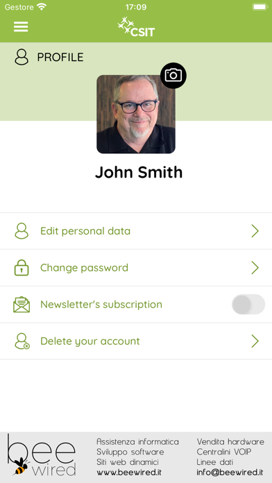 CSIT 2.0 Screenshot