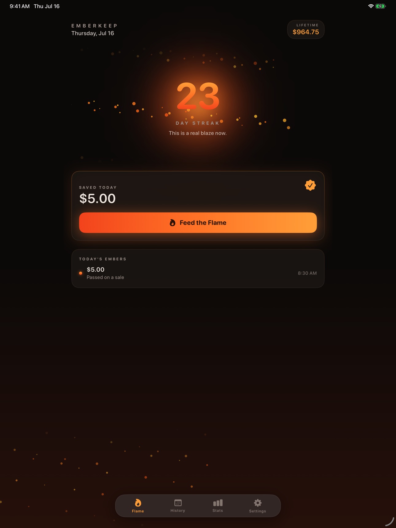 Screenshot 7 of Emberkeep: Savings Streak