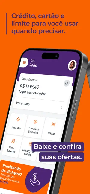 Banco Bmg: cartão e empréstimo iPhone screenshot 1