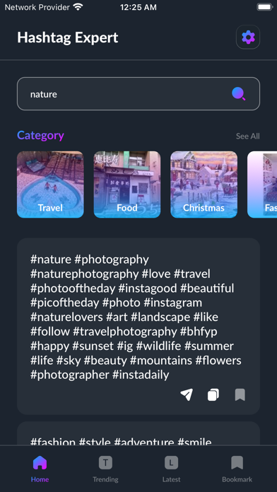 Hashtag Expert for Social Tag Screenshot