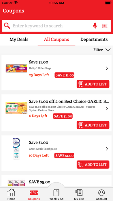 Williams Foods Screenshot