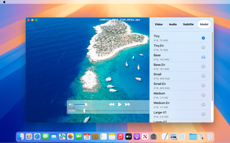 App screenshot