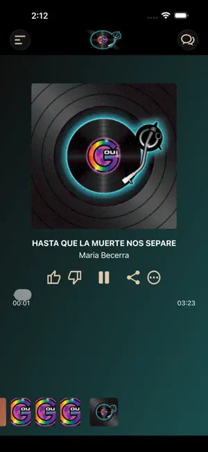 Oui Global Radio screenshot 1