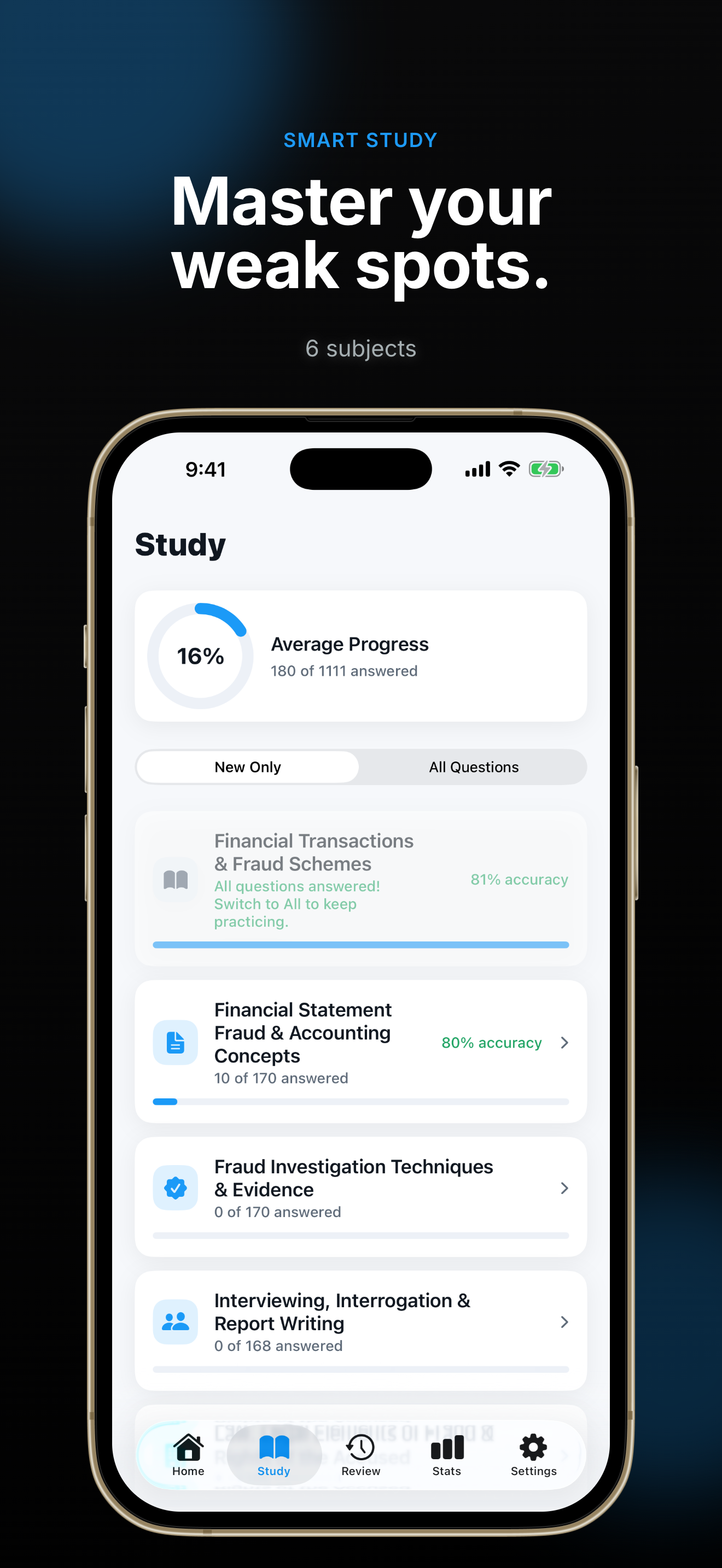 CFE Exam Prep 2026: Fraud screenshot 4