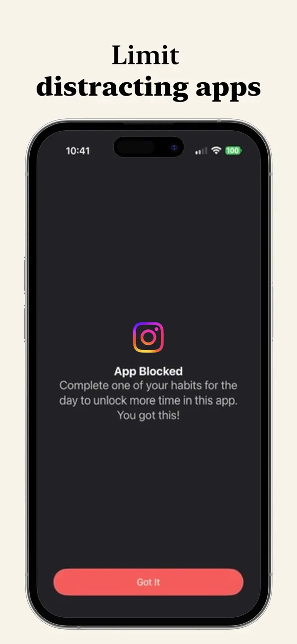 Screenshot #2 pour AnyHabit: App Blocker & Focus