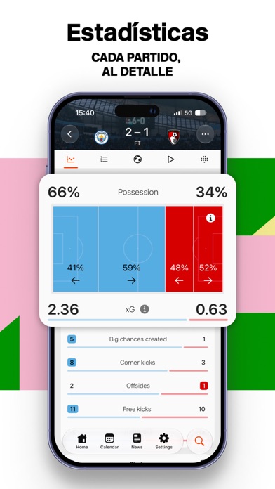 Forza Football - Live Scores iPhone screenshot 4