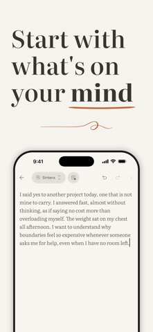 Sintera: AI Journal & Diary Screenshot 1 of 10