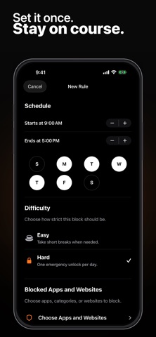 UpHill: App & Web Blocker Screenshot 5 of 9
