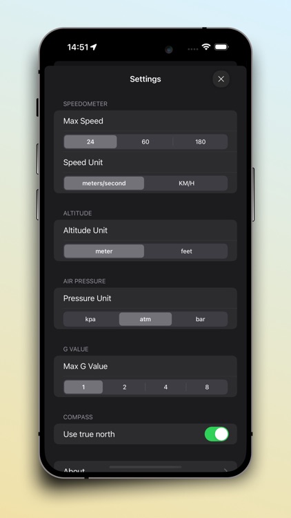 SpeedX: Speedometer, Altimeter