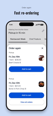 Bullfish Bistro iPhone screenshot