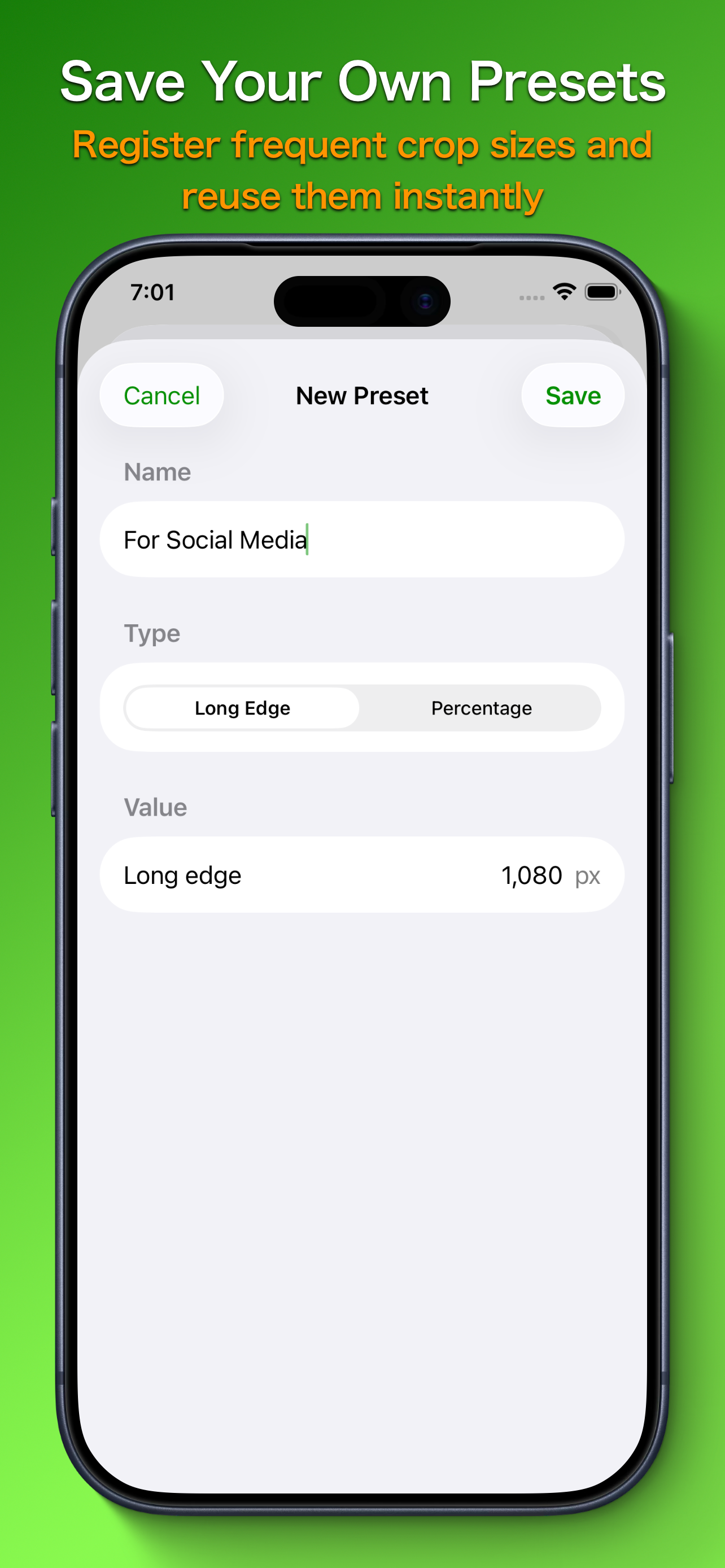 PhotoClipper - Crop & Resize screenshot 5