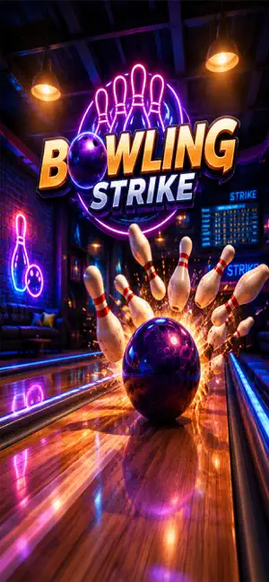 Bowling Strike 3D – NexBowling screenshot 1