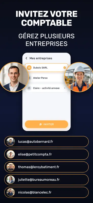 SparkReceipt: Notes de Frais screenshot 6 of 8