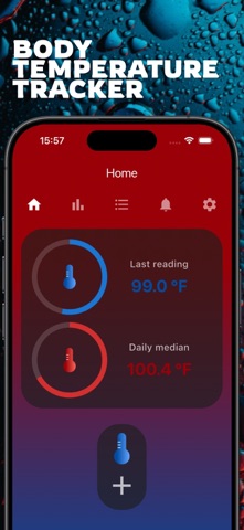 Body Temperature App Screenshot 1 of 5