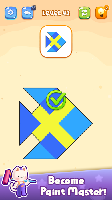 Cat Quest - Coloring Games Screenshot