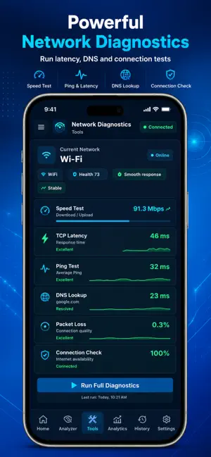 Network WiFi Scan screenshot 1