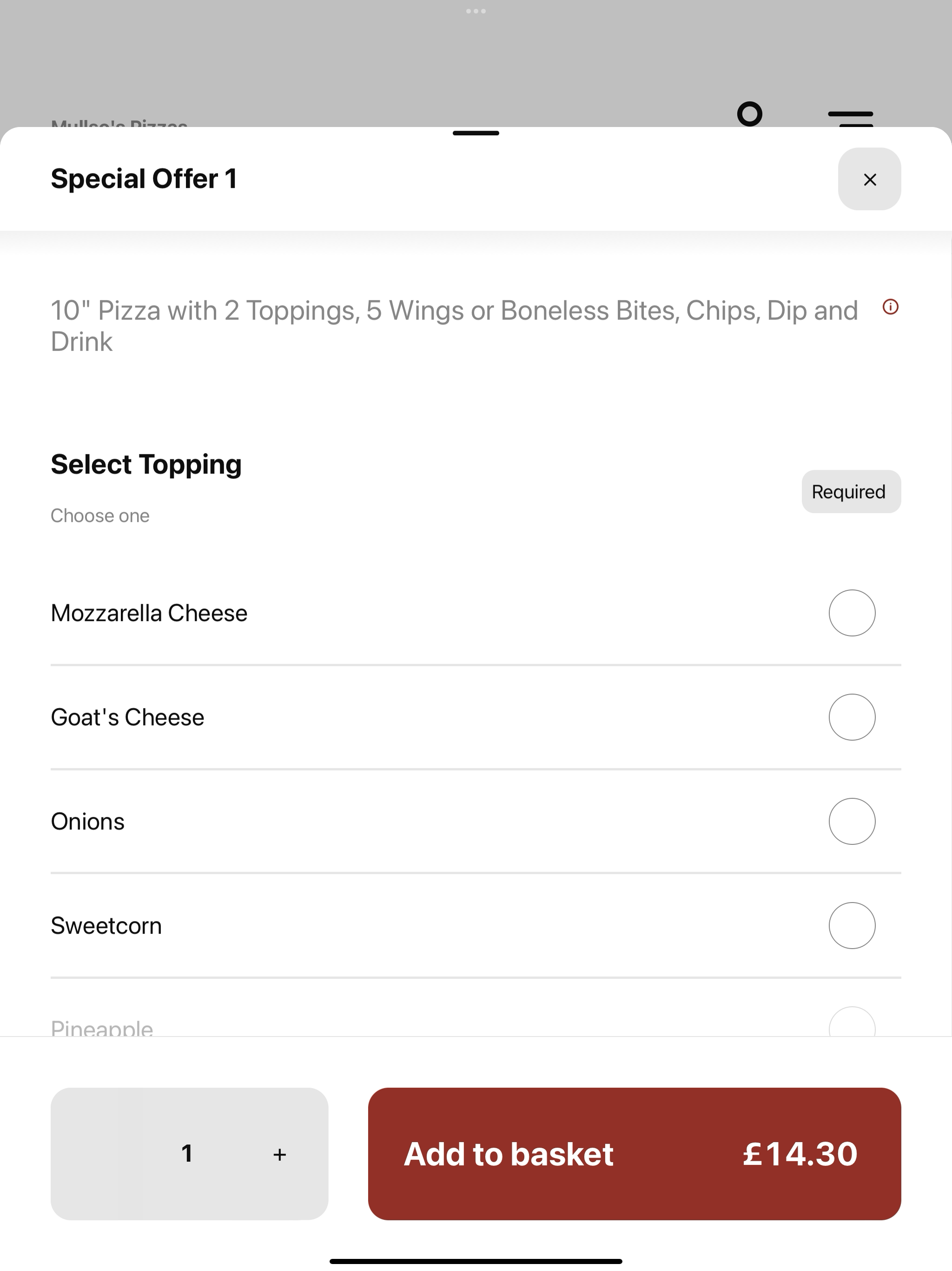 Mullzo's Pizzas screenshot 8