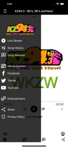 KZ94.3 - WKZW screenshot #2 for iPhone