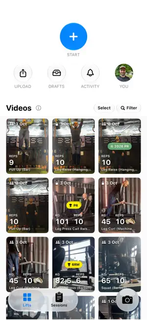 Wauw.app: Camera for Lifters screenshot 3