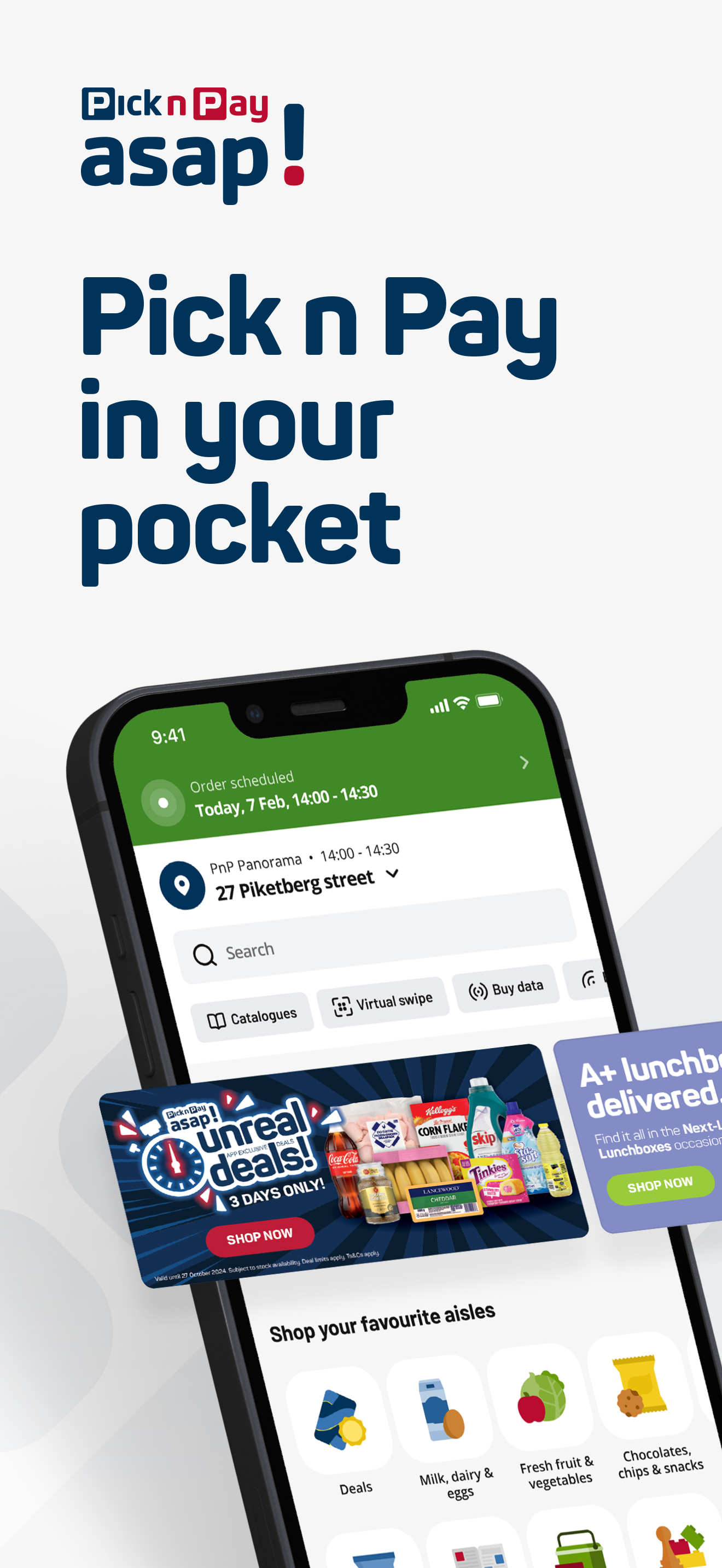 Pick n Pay asap + SmartShopper