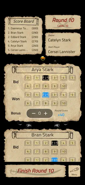 Skull King Score Calculator screenshot 3