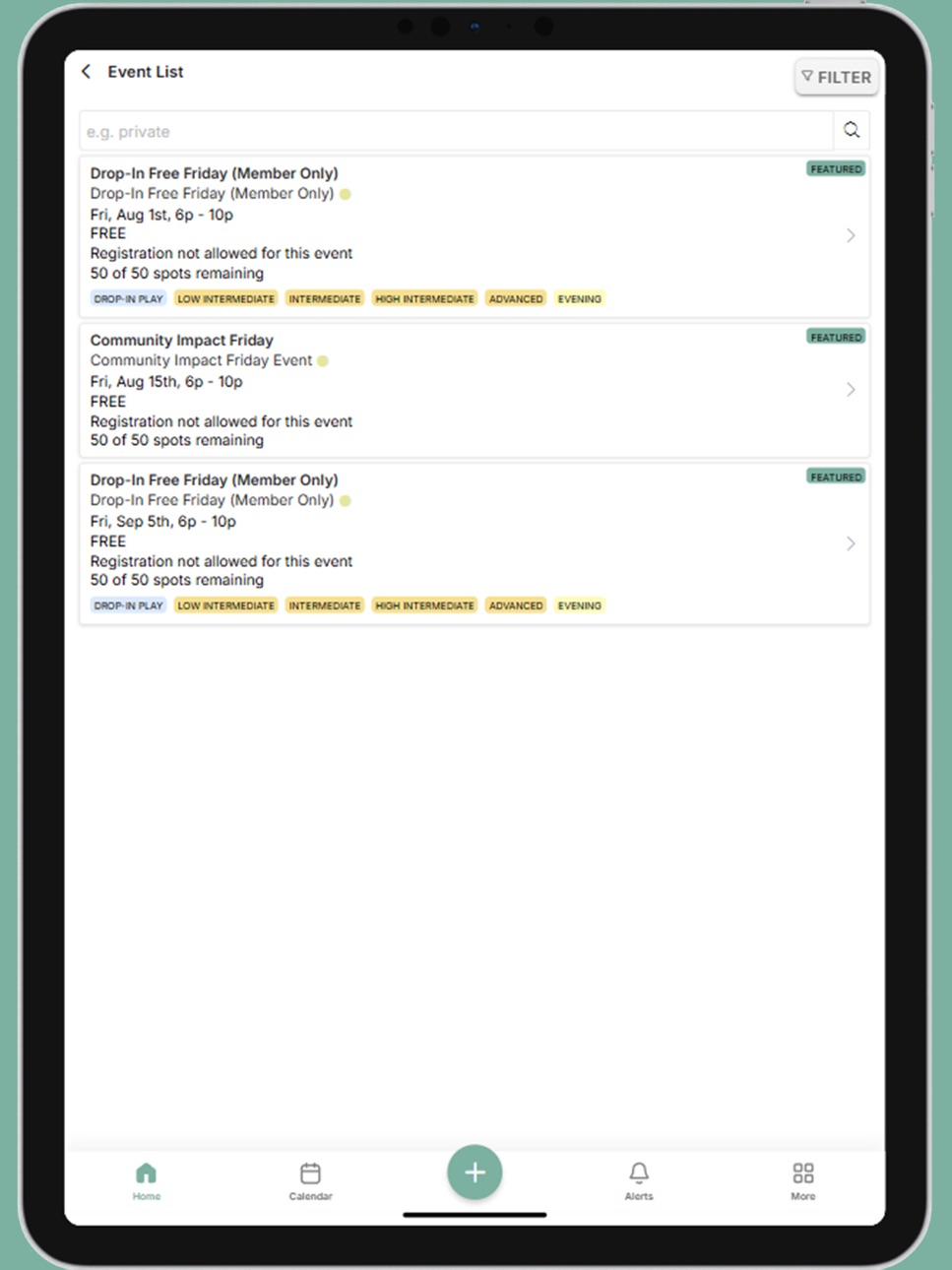 iPad screenshot