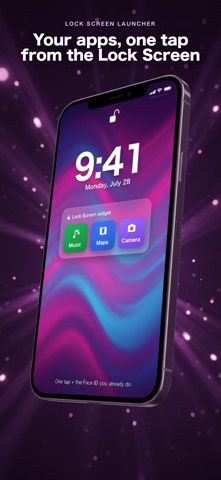 Tapla: Lock Screen Launcher iPhone screenshot