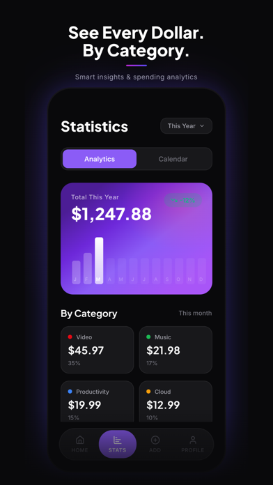 Subscription Tracker: Burn screenshot 3