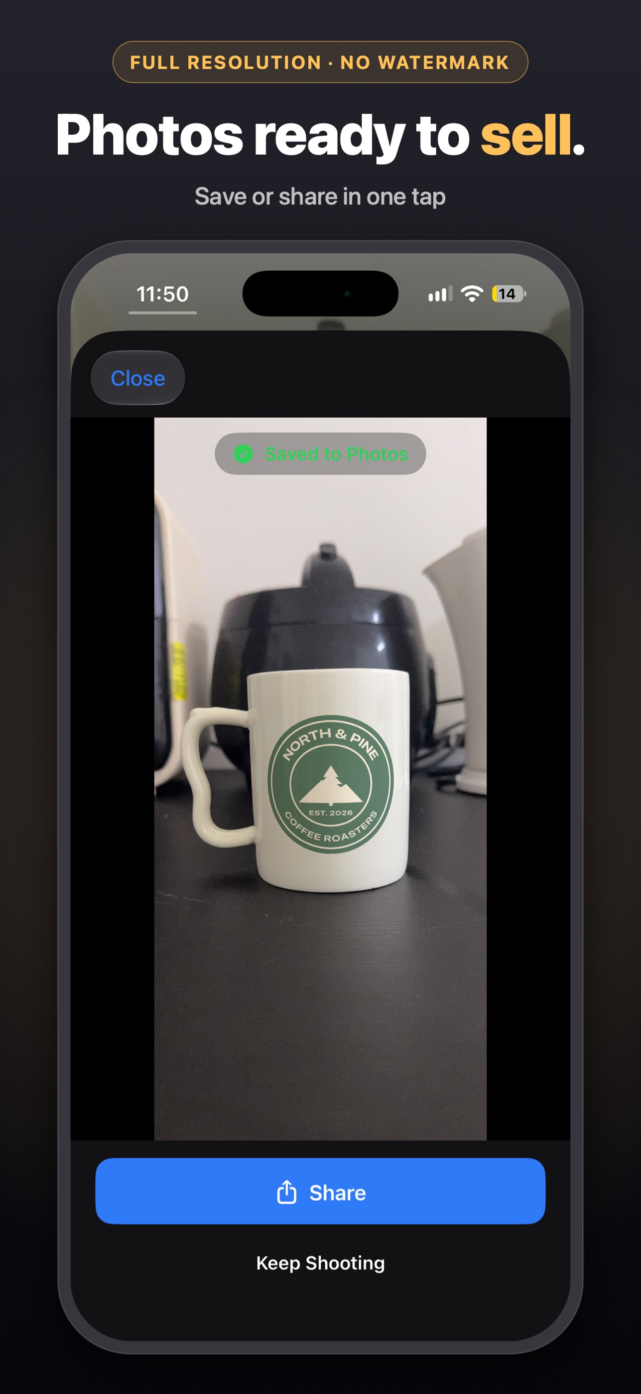 Screenshot 3 of Mockup Camera: AR Logo Preview