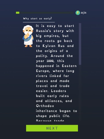 Herodotus Academy iPad screenshot