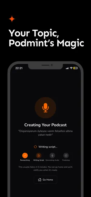 Podmint : Podcast Generator screenshot 3