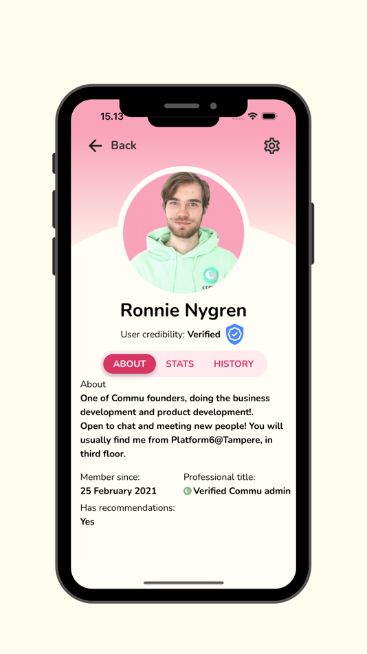 #7. Commu (iOS) By: Ronsam Digital Oy