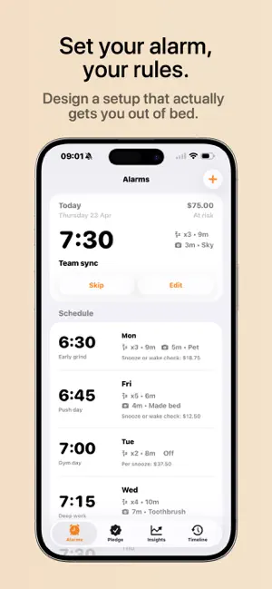 Snoozed: Wake up or pay up screenshot 4