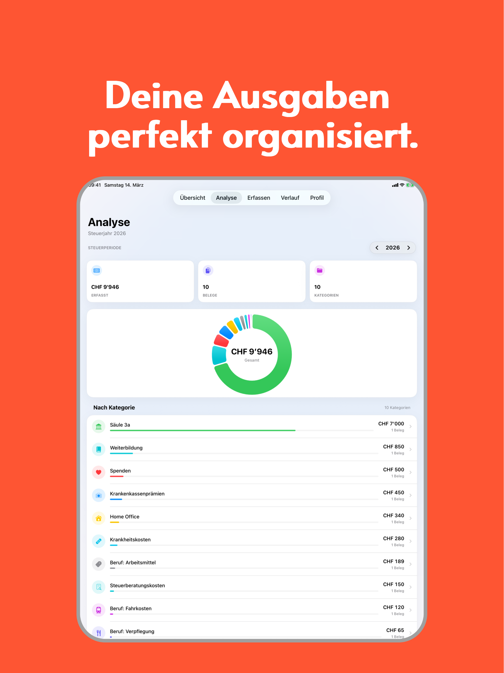 hooi: Steuerbeleg-Scanner