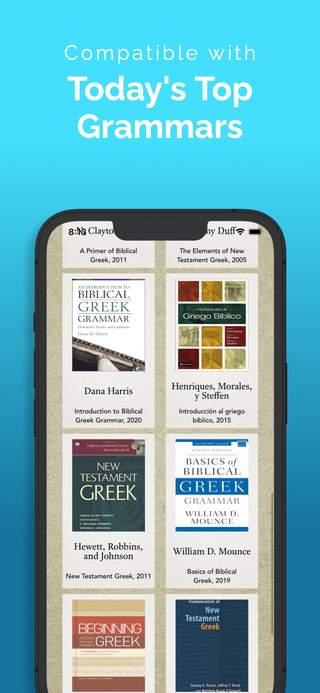 ParseGreek - Greek Quizzing