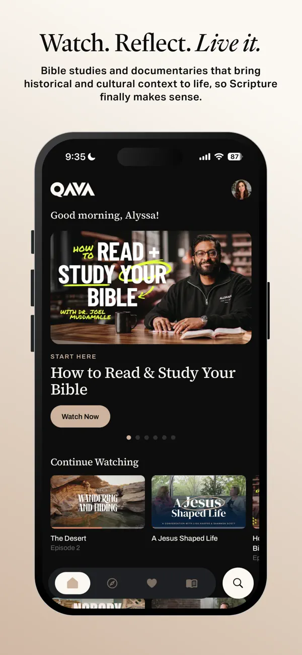 Screenshot #2 pour QAVA: Quiet Time Companion