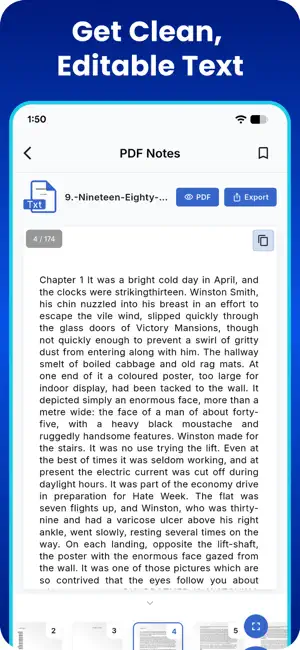 Textify: Convert PDF to Text screenshot 3