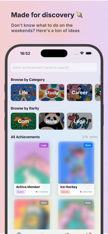 Achiva – Achievement Tracker Screenshot 2 of 5