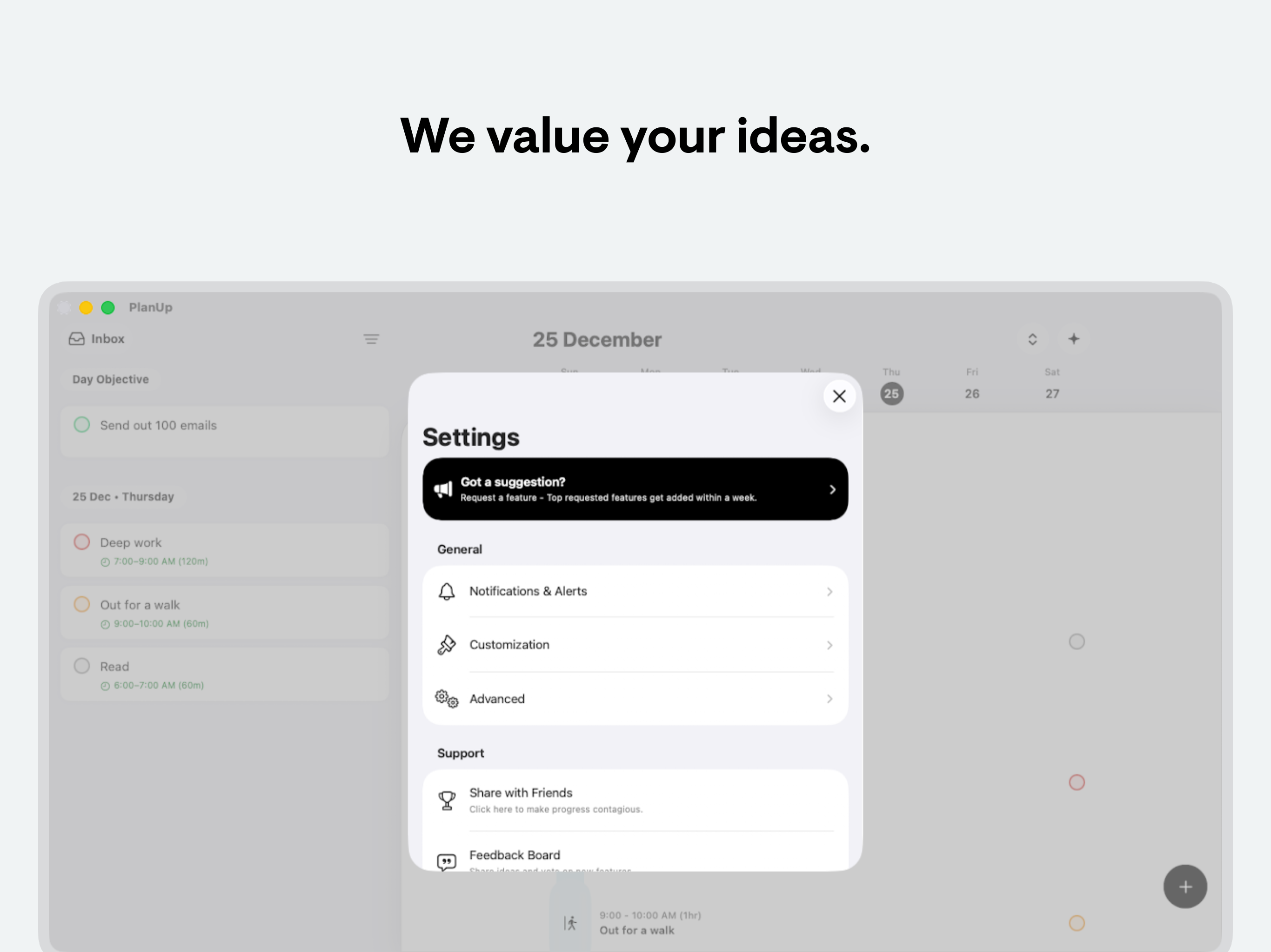 Daily Discipline - PlanUp screenshot 14