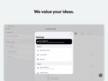 Daily Discipline - PlanUp iPad screenshot