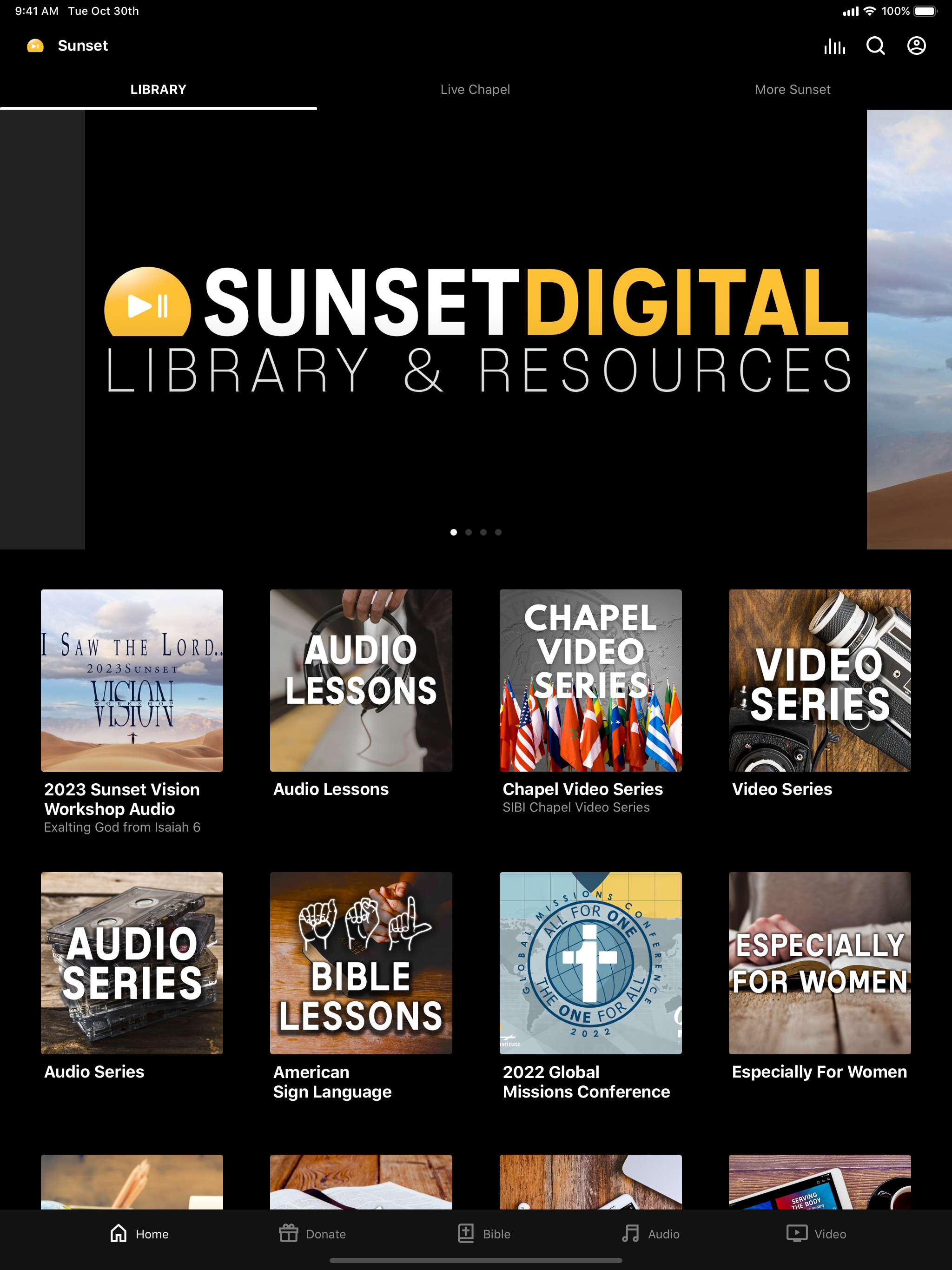 Sunset Digital Library screenshot 4