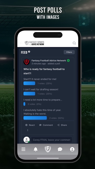 Fantasy Sports Advice Screenshot