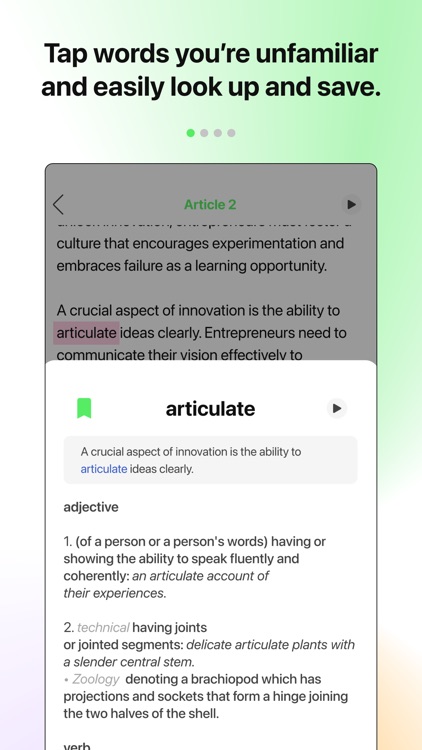 Read More English: Word-light screenshot-4