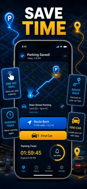 Find My Car: Parking Spot screenshot 2