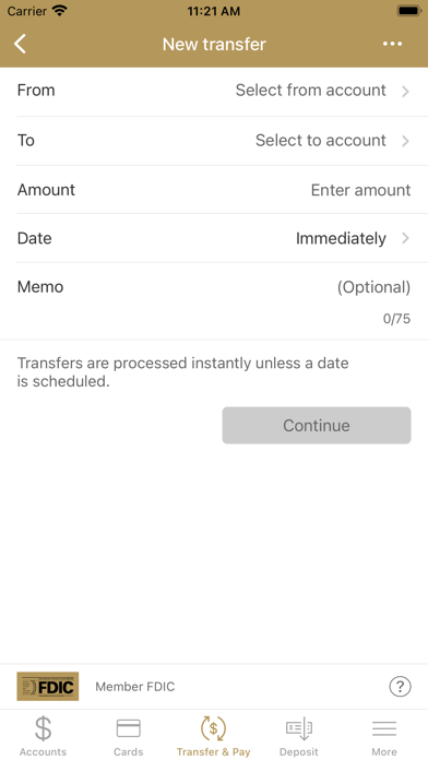Enterprise Bank Personal Screenshot