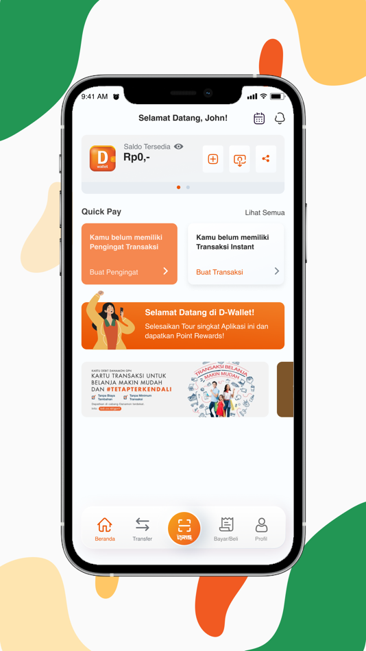 #2. D-Wallet (iOS) 由: PT Bank Danamon Indonesia Tbk.