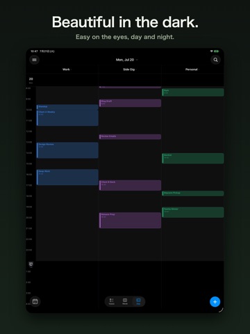 Calendoc: Parallel Calendars iPad screenshot